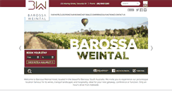 Desktop Screenshot of barossaweintal.com.au